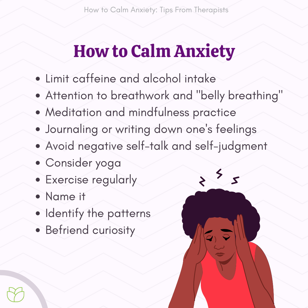 10 Tips On How To Calm Your Anxiety