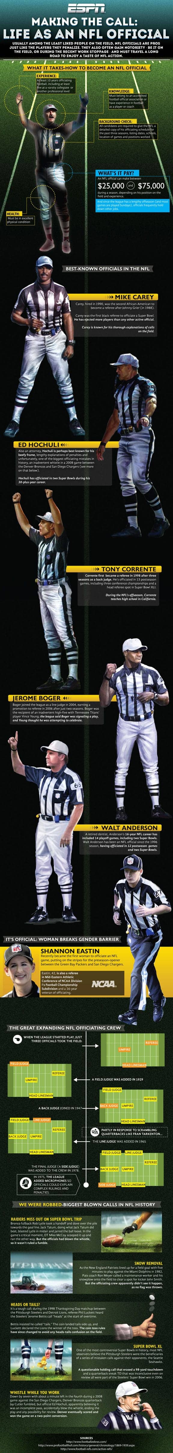 Life and times of an NFL official