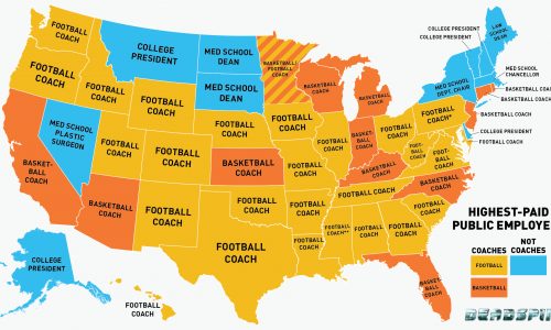 Highest Paid Public Employee Infographic