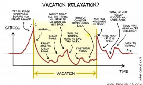 Vacation Relaxation Infographic