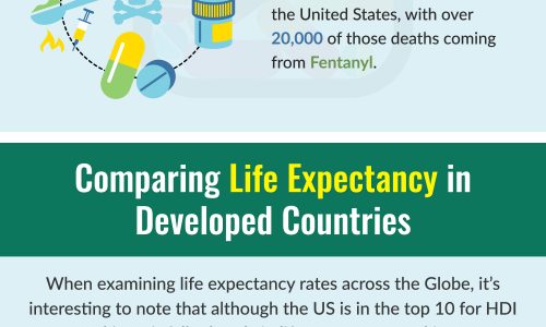 statistics on how Opioid Crisis is decreasing life expectancy