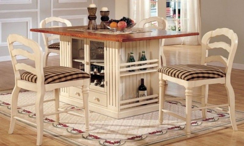 kitchen table with storage