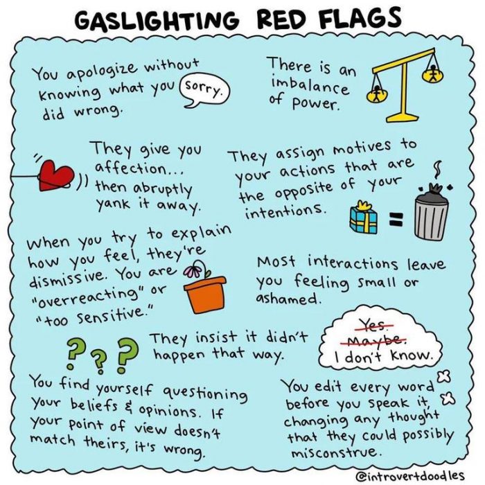 Gaslighting Red Flags